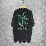 Amiri T-Shirt Distressed Retro Short Sleeve T-shirt