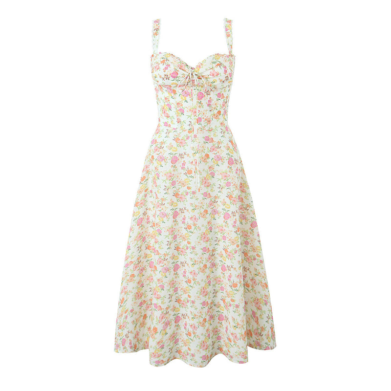 Women Dresses Summer Long Dress (Xds0414)