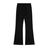 Men Sweatpants Casual Flared Pants Men's Casual Loose Micro-Flared Wide Leg Trousers