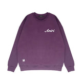 Amiri Long Sleeved Shirt Fashion Brand Crew Sweatshirts round Neck Sweater