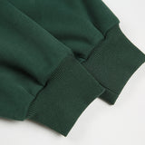 Unisex Winter Cotton Coat Open Collar Hooded Sweater Printed Pullover