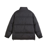 Unisex Winter Cotton Coat White Duck down Jacket