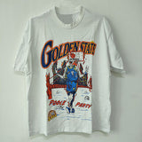 NBA T-Shirts Warren Lotas NBA Street Trend T-Shirt Sports Short Sleeve Top