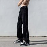 Men Jeans Spring Slim-Fitting Straight-Leg Pants Pants