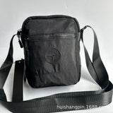 Mens Casual Bags STONE Splicing Embroidery Men's Nylon pouch bag Crossbody shoulder bag