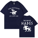 Percy Jackson Camp Half Blood Graphic T Shirt Men O-Neck