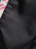 Women Suits Autumn Vintage Texture Double Breasted Blazer Women's Suit