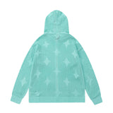 Unisex Jacket Autumn Hooded Hollow Sweater