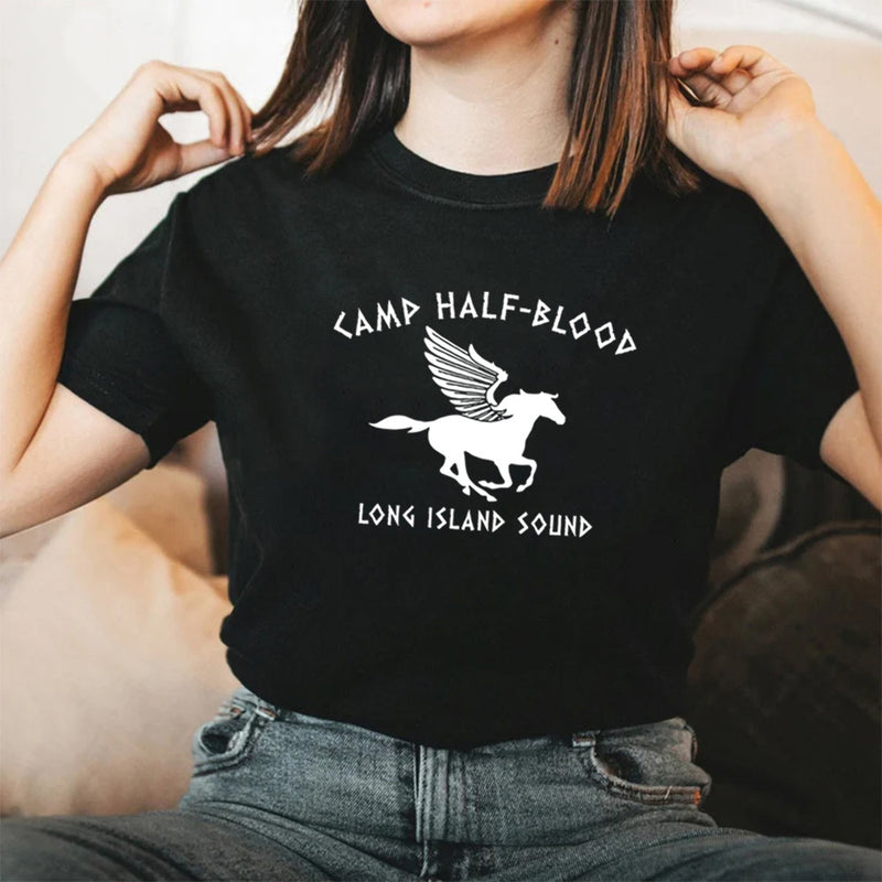 Camp Half Blood T Shirt Percy Jackson T-shirts Women Clothing