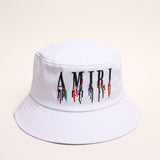 Amiri Hat fashionable bucket hat fishing hat, casual versatile