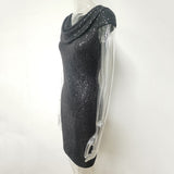Women's Evening Gown Sexy Casual Vintage Ruffled Sheath Sequins Dress