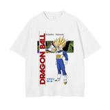 2024Men Dragon Ball Z T Shirt Anime Japanese Printed T-shirt