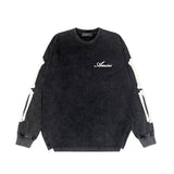 Amiri Long-Sleeve Shirt Bone Print Vintage Long Sleeve T-shirt