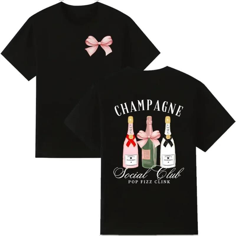 Champagne Social Club Shirt Champagne Social Club Drinking