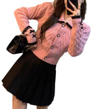Women Knitwear Fall/Winter Slim-Fit Knitted Cardigan