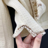 Women Woolen Coat Classic Style Coat Spring and Autumn Loose