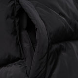 Unisex Winter Cotton Coat Patch Pocket Decorative Stand-up Collar down Jacket Retro Loose down Jacket