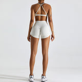 Women Yoga Set Quick-Drying Running Fitness Clothes Sports Suit