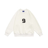 Unisex Hoodie Autumn Embroidery Casual Sweatshirt