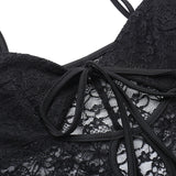 Women Tops Spring Sexy Jumpsuit Lace Jumpsuit