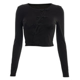 Women T-shirt Long Sleeve Casual Top