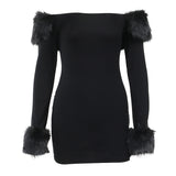 Women Dresses Autumn Hip Skirt Sexy Dress