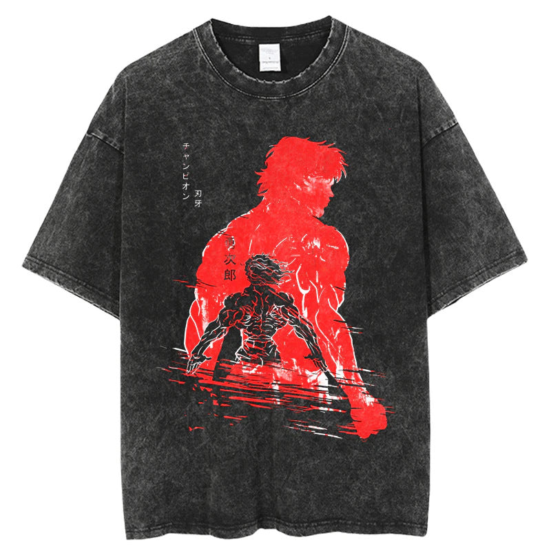 The Grappler Baki Hanma Yujirō T Shirts Martial Arts