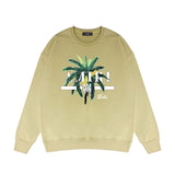 Amiri Long Sleeved Shirt Fashion Brand Crew Sweatshirts round Neck Sweater