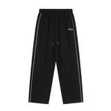 Men Sweatpants Straight-Leg Wide-Leg Pants Daily Casual Sports Pants