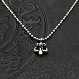 Chrome Hearts Necklace Vintage Scout Flower Necklace Iris Fall Winter