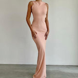 Women Dresses Sexy Backless Long Dress