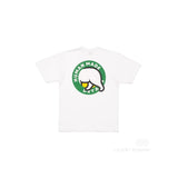 Men T-shirts Summer HUMAN Polar Bear Cartoon Print Short Sleeve T-Shirt