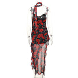 Women Dresses Spring Dress Slim Fit Slit Dress