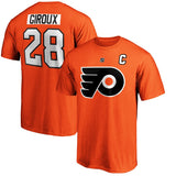 NHL T-Shirts NHL Philadelphia Flyers Ice Hockey Suit T-Shirt American Sports Loose Quick-Drying T-Shirt