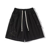 Men Jeans Hiphop XINGX Shorts Men's Summer Casual Oversize