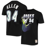 NBA T-Shirts NBA Basketball Suit Short Sleeve Bucks T-Shirt Men
