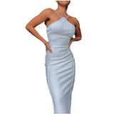 Women Dresses Bandage Dress Long Party Dress (Ont0408)