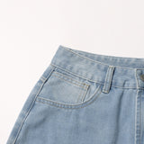 Women Dresses Denim Skirt Spring Retro Hip-Wrapped Long Skirt (Qymy0409)