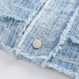 Unisex Jacket Vintage Denim Jacket Loose Cardigan Coat