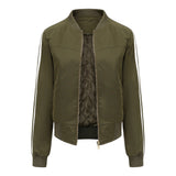 Women Trench Coat Short Flight Jacket Women's Spring and Autumn Jacket