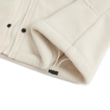 Unisex Winter Cotton Coat Stand Collar Coat Vest Vintage Corduroy Two-Piece Set