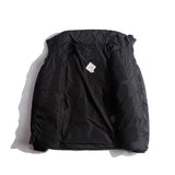 Unisex Winter Cotton Coat Three-Dimensional Pocket Hooded down Jacket Retro Workwear down Jacket