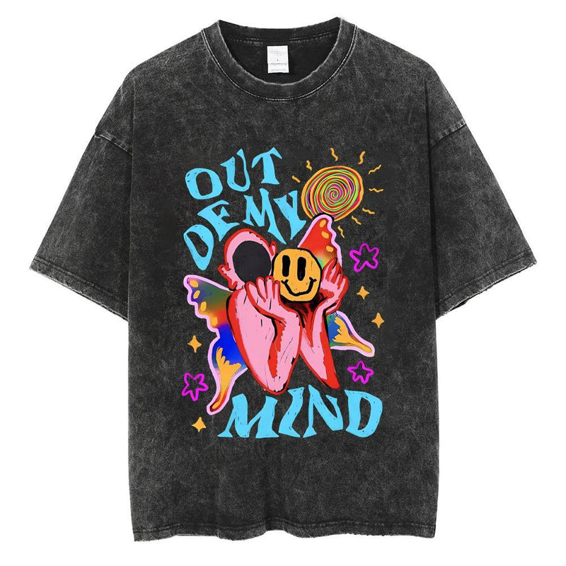 Gothic Brooklyn Tshirt Vintage Y2k T-Shirts Letter Print