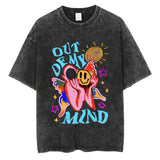 Gothic Brooklyn Tshirt Vintage Y2k T-Shirts Letter Print