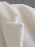 Women Woolen Coat Autumn and Winter Solid Color Suit Collar Mid-Length Double Breasted Woolen Coat
