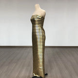 Women's Evening Dress Slim-Fit Sheath Bandage One-Piece Dress