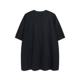Men T Shirt Gothic Letter Dark Printed Short Sleeve T-shirt