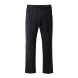 Men Jeans Solid Color Slim Stretch Jeans Straight-Leg Trousers