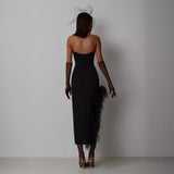 Women Dresses Summer Bandage One-Piece Dress Party Dress Skirt (Ont0408)