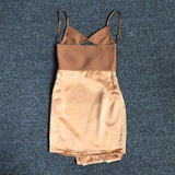 Women's Evening Dress Bandage One-Piece Dress Hollow Backless Skirt